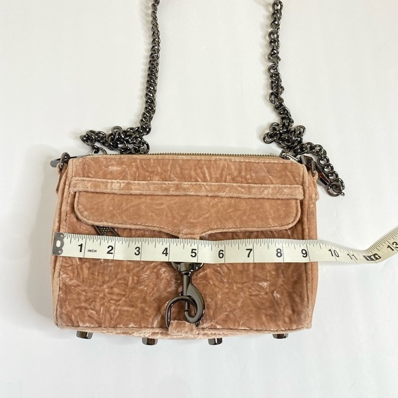 Rebecca Minkoff Mini Mac Velvet Convertible purse - Picture 5 of 10